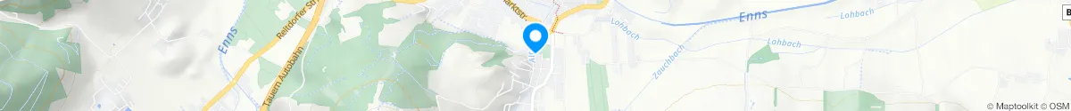 Kartendarstellung des Standorts für Apotheke im AGZ in 5541 Altenmarkt im Pongau